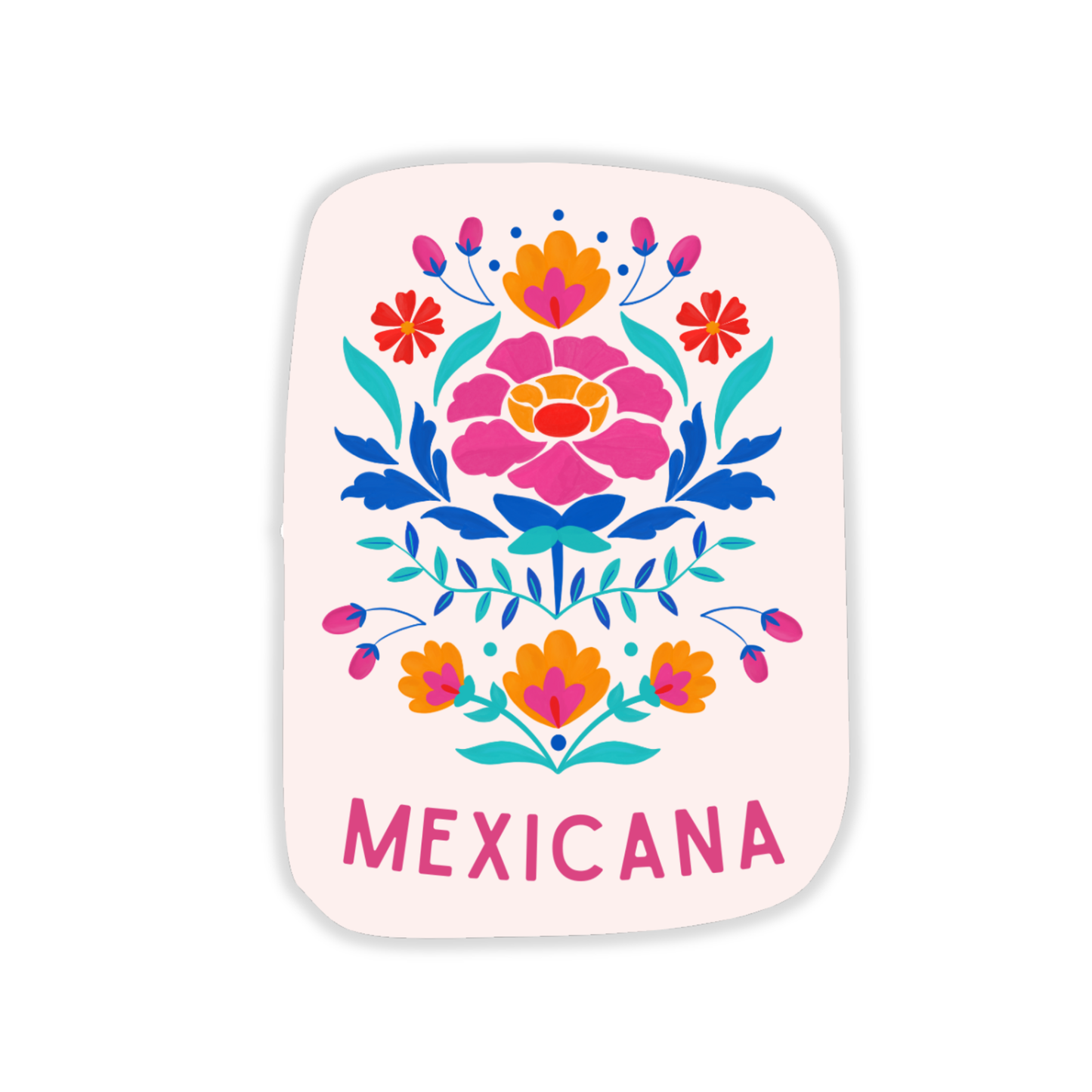 Floral Mexicana Sticker