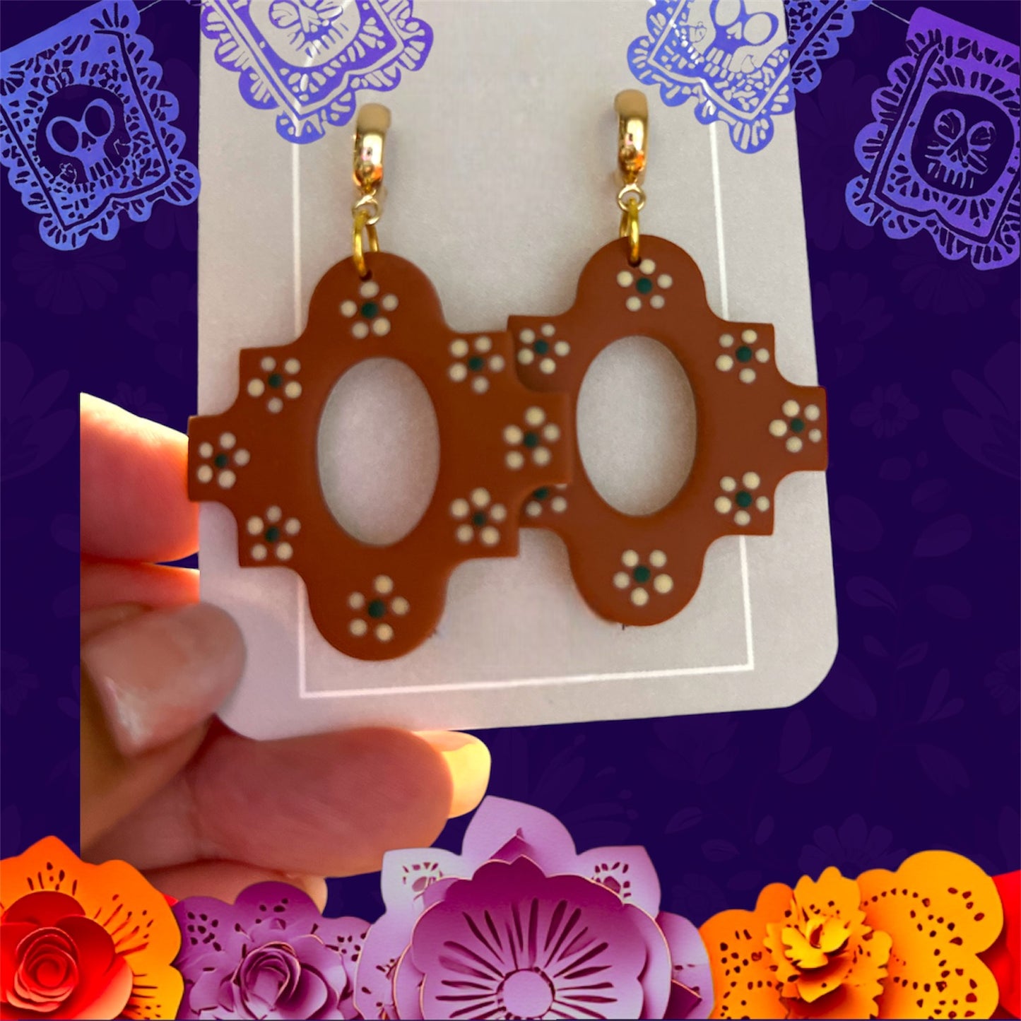 Flor de Barro: Earrings