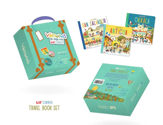 VÁMONOS: Travel Book Set - Lil' Libros