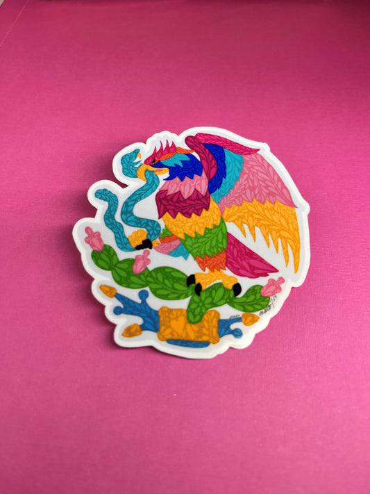 Aguila Mexicana Sticker