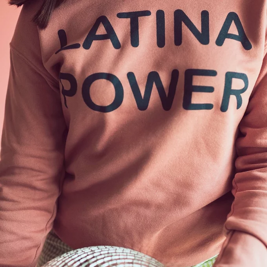 Latina Power - Pink Sweater